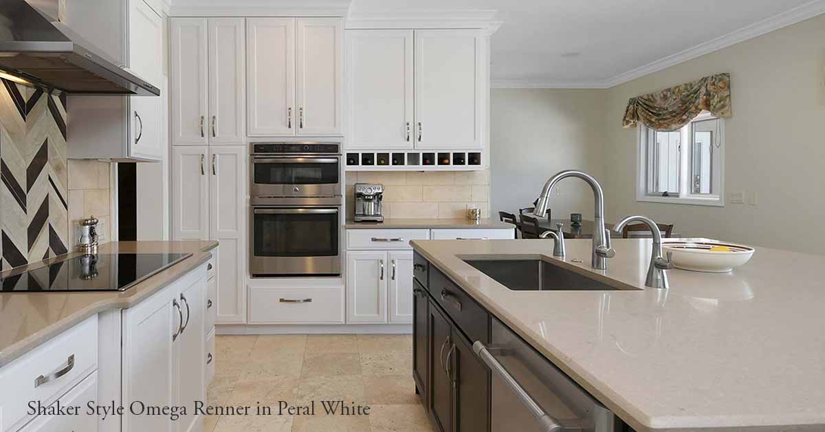 Shaker Kitchen Cabinets with a Neutral Palette - Omega